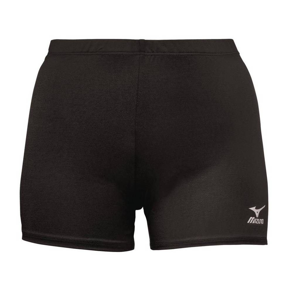 Womens Mizuno Vortex Volleyball Shorts Black Philippines (NCPGTV689)